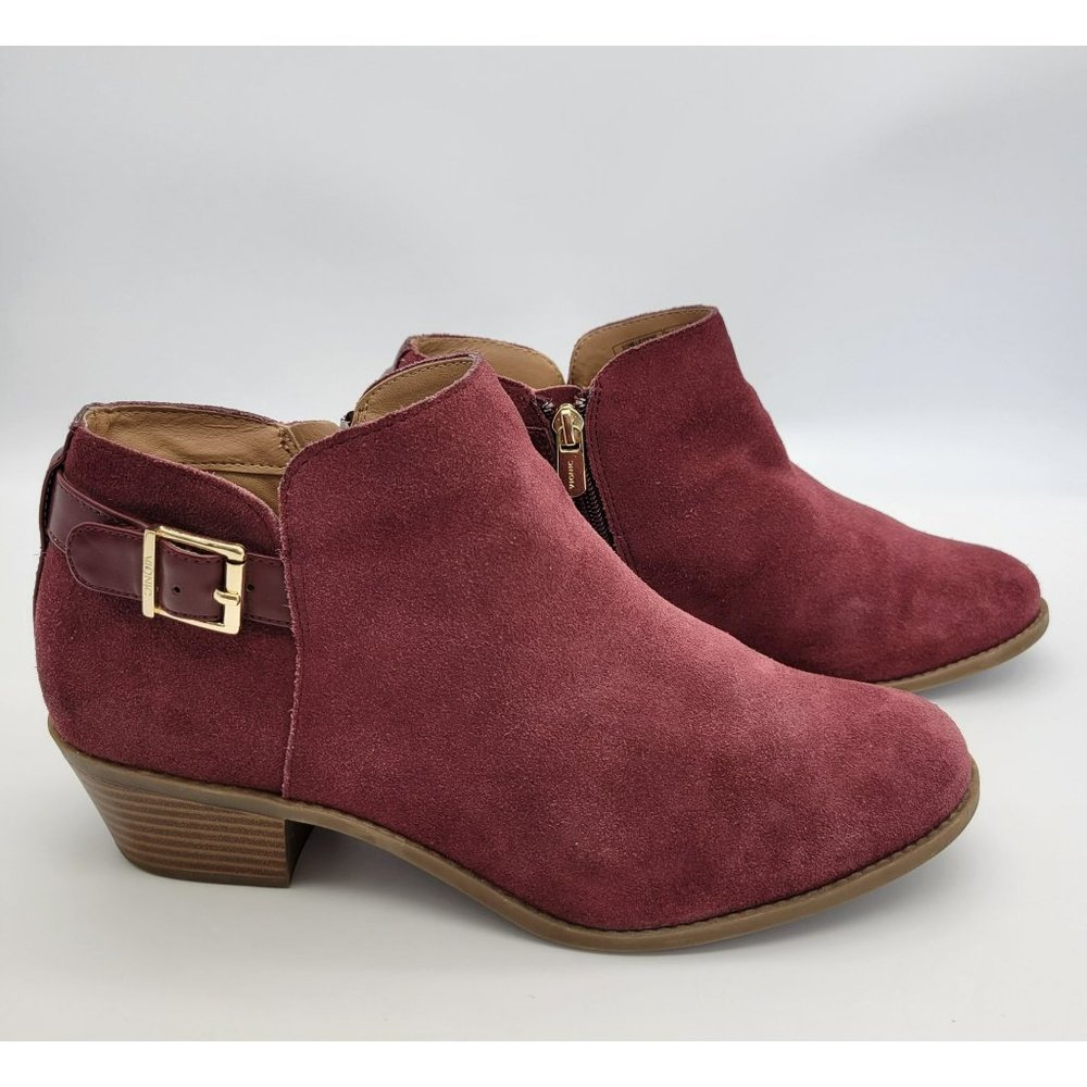 Vionic 322 Millie Burgundy Women's Ankle Boost Size 9.5
